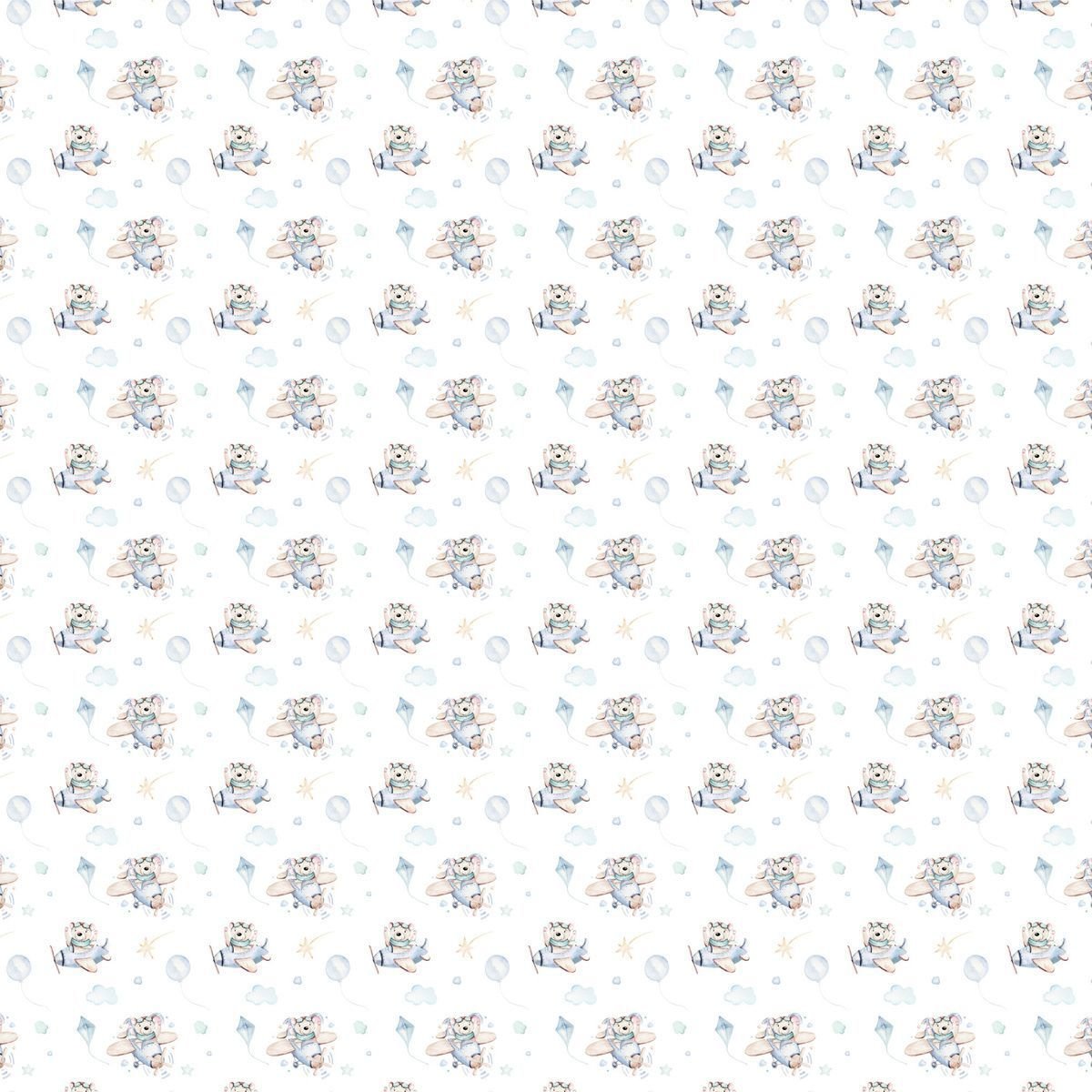 Papel de Parede Adesivo Menino Vôo Feliz 2 - 3