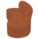 Ver imagem 5 de Sofá Curvo Orgânico Escritório Recepção Sala 2 Lugares Amsterdã 140cm Suede