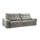 Ver imagem 2 de Sofá Liz 02 Módulos de 120cm Br 25cm Meu Sofá Online B026 Veludo Prata