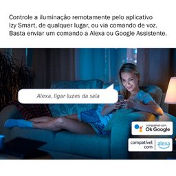 Kit 2 Interruptores Smart Inteligente Touch Wi-fi 2 Teclas Ews 1002 Intelbras - 3