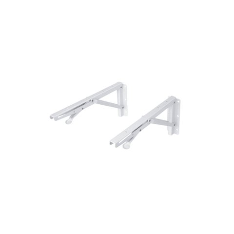 Suporte Dobrável Tampo Fgvtn 400 Mm - Branco - 87020040