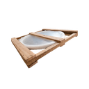 Ver imagem 7 de Espelho de Parede Redondo 40cm Diâmetro Banheiro Sala Quarto