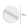 Espelho de Parede Redondo 40cm Diâmetro Banheiro Sala Quarto - 1