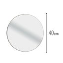 Ver imagem 1 de Espelho de Parede Redondo 40cm Diâmetro Banheiro Sala Quarto