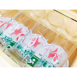 Kit 4 Copos De Vidro Tulipa Heineken 380ml 19cm Bolacha e Caixa Madeira - 1 Kit 4 Copos De Vidro Tulipa Heineken 380ml 19cm Bolacha e Caixa Madeira - 1