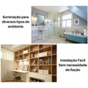 Ver imagem 6 de Kit 3 Lâmpadas Iluminação Luminárias Spot Led Adesivo Controle Remoto sem Fio Branco