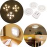 Kit 3 Lâmpadas Iluminação Luminárias Spot Led Adesivo Controle Remoto sem fio Branco - 5