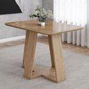 Ver imagem 1 de Mesa de Jantar 4 Lugares 120cm com Vidro Lince Nature H02 - Mpozenato