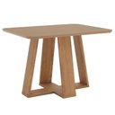 Ver imagem 2 de Mesa de Jantar 4 Lugares 120cm com Vidro Lince Nature H02 - Mpozenato