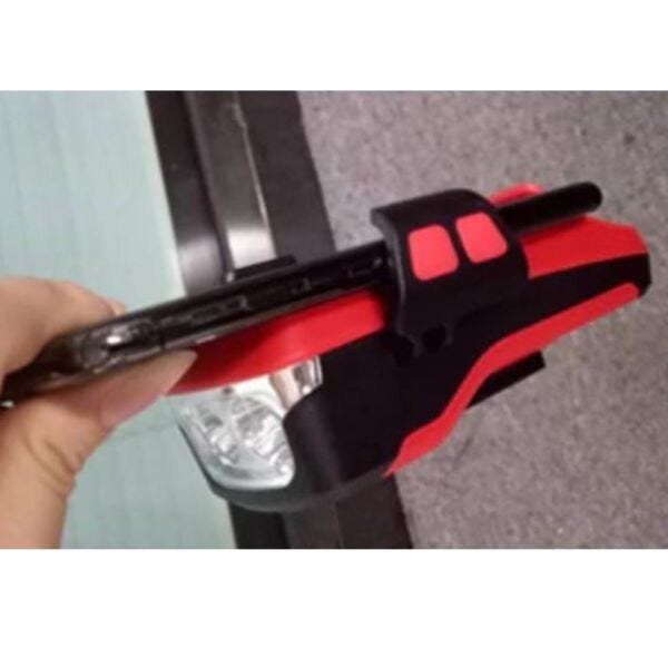 Farol para Bicicleta Com Suporte Power Bank Para Celular Lt-8553 - 3
