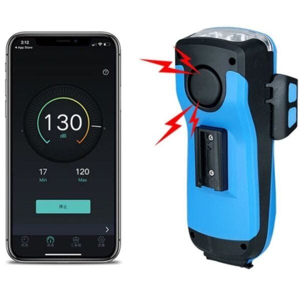 Farol para Bicicleta Com Suporte Power Bank Para Celular Lt-8553 - 4