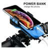 Farol para Bicicleta Com Suporte Power Bank Para Celular Lt-8553 - 5