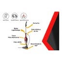 Ver imagem 3 de Aspirador de Pó Vertical Electrolux Stk13 1000w Chili Red:220V