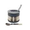 Marmita Térmica Inox Fitness 700Ml com Colher Hermética 12Hs - 9