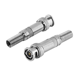 Kit 10 Conectores Intelbras Conex 1000 Bnc Macho Com Mola e Parafuso Para Camera De Segurança - 5