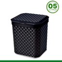 Ver imagem 1 de Lixeira Plástica Resistente Para Pia Cozinha Lavabo 5 Litros