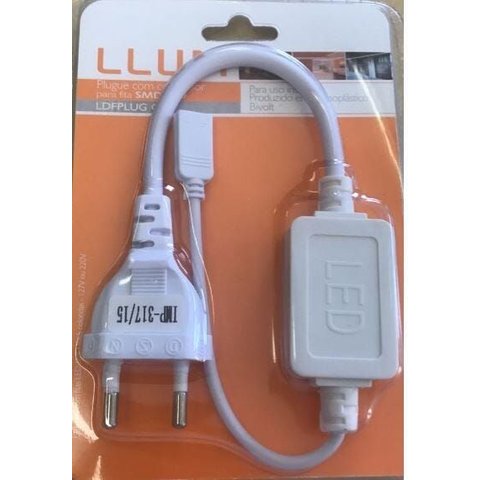 Fonte Plug para Fita Led Bivolt 110v 220v Llum Bronzearte