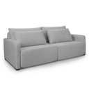 Ver imagem 5 de Sofá Retrátil Reclinável Maysa Tecido Linho 2,20m