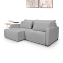 Ver imagem 1 de Sofá Retrátil Reclinável Maysa Tecido Linho 2,20m