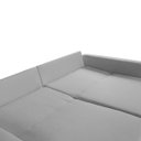 Ver imagem 4 de Sofá Retrátil Reclinável Maysa Tecido Linho 2,20m