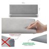 Cabeceira Cama Box Casal Dubai Kit C/ 7un Modulo Adesivo:marrom - 4