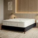 Ver imagem 2 de Base Cama Box Casal 148cm Orgânica Thor Bouclê:preto