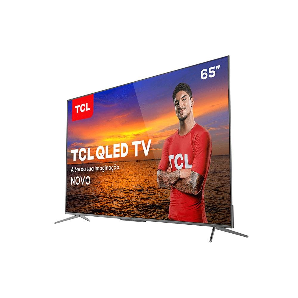 Smart TV Qled 65 Polegadas 4K Tcl 65C715 Android, Dolby Vision, Hdr10 ...