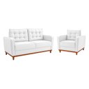 Ver imagem 2 de Kit Sofá 2 Lugares e 1 Poltrona Luxo Moderno Sala de Estar Bouclé Samuel
