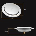 Ver imagem 7 de Ralo Premium Inteligente Inox Click Up Redondo 10cm