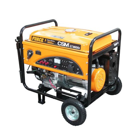 Gerador Portátil Gasolina 9kva 15hp 220v Trifásico Gt8000e Force Csm
