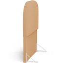 Ver imagem 6 de Cabeceira Cama Box 100cm Orgânica Lanna W01 Bouclê Mostarda - Lyam Decor