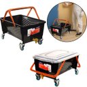 Ver imagem 1 de Caçamba Profissional para Pintura com Tampa 43 Litros Móvel | Atlas