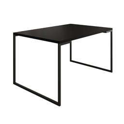 Mesa de Jantar Industrial Preta Manchester - 2