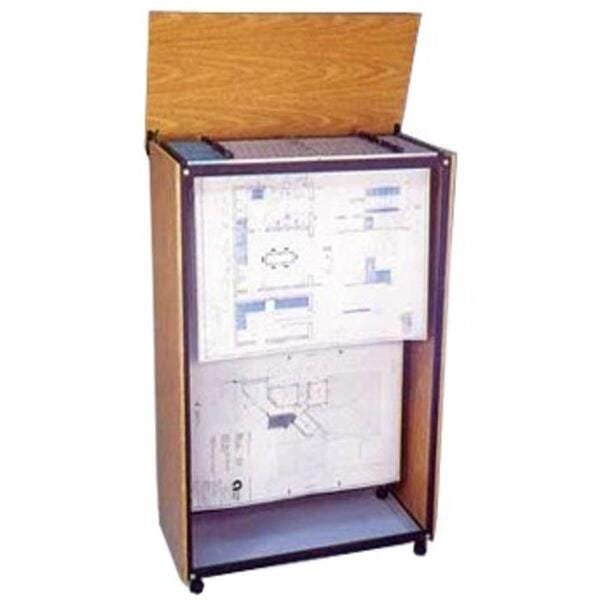 Mapoteca Trident Movel Aberto para Arquivos Map Modelo Map - A3/4 - 20380124007