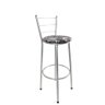Kit 4 Banquetas Alta Prata Cozinha Gourmet Americana Balcão:cerveja - 2