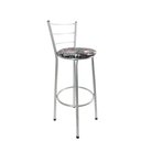 Ver imagem 2 de Kit 4 Banquetas Alta Prata Cozinha Gourmet Americana Balcão:cerveja