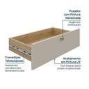 Ver imagem 6 de Estante Multiuso Livreiro 3 Módulos 10 Portas 3 Gavetas Frame CabeCasa MadeiraOriginals