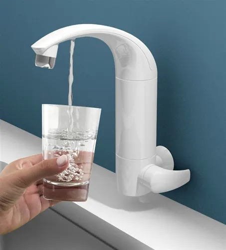 Torneira filtro Purificador Água Parede Acqua Due - Lorenzetti - 2