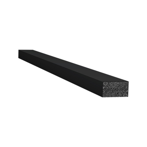 Ripa Poliestireno Preta Santa Luzia 280cmx30mmx16mm (02un)