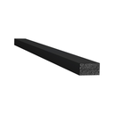 Ver imagem 1 de Ripa Poliestireno Preta Santa Luzia 280cmx30mmx16mm (02un)
