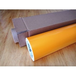 Adesivo Vinil Vidro Móveis Geladeira amarelo ouro 3m x 61cm