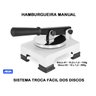 Modelador de Hamburguer - Hamburgueira Manual - 2