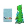 Toalha Infantil Banho Dinossauro e Poncho Jacare Kids 2un - 1