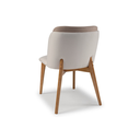 Ver imagem 3 de Cadeira Havona Treo Made Encosto Curvo Tipo Poltrona Tecido e Estrutura Maciça. Muito Conforto e Ele