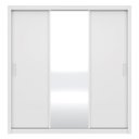 Ver imagem 1 de Guarda Roupa Casal 3 Portas Deslizantes com Espelho 2 Gavetas Residence - Élpis Móveis