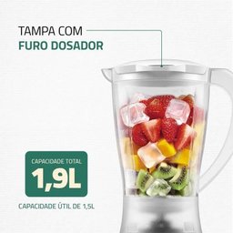 Liquidificador Easy Power L-550-w Branco127v Mondial - 5