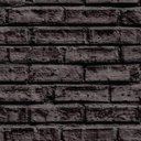 Ver imagem 4 de Papel De Parede Pedra Tijolo Preto Auto Colante Lavavel Sala