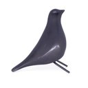 Ver imagem 1 de Escultura Pássaro Pomba Cerâmica para Escritório Preto 15 Cm F04 - D’Rossi