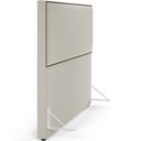 Ver imagem 7 de Cabeceira Box Casal King Com Tachas 195 cm Vicenza L02 Bouclê Creme - Lyam Decor