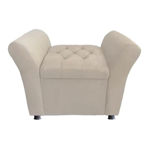 Bau Egeo 80x51 Suede Bege - Dominic Decor